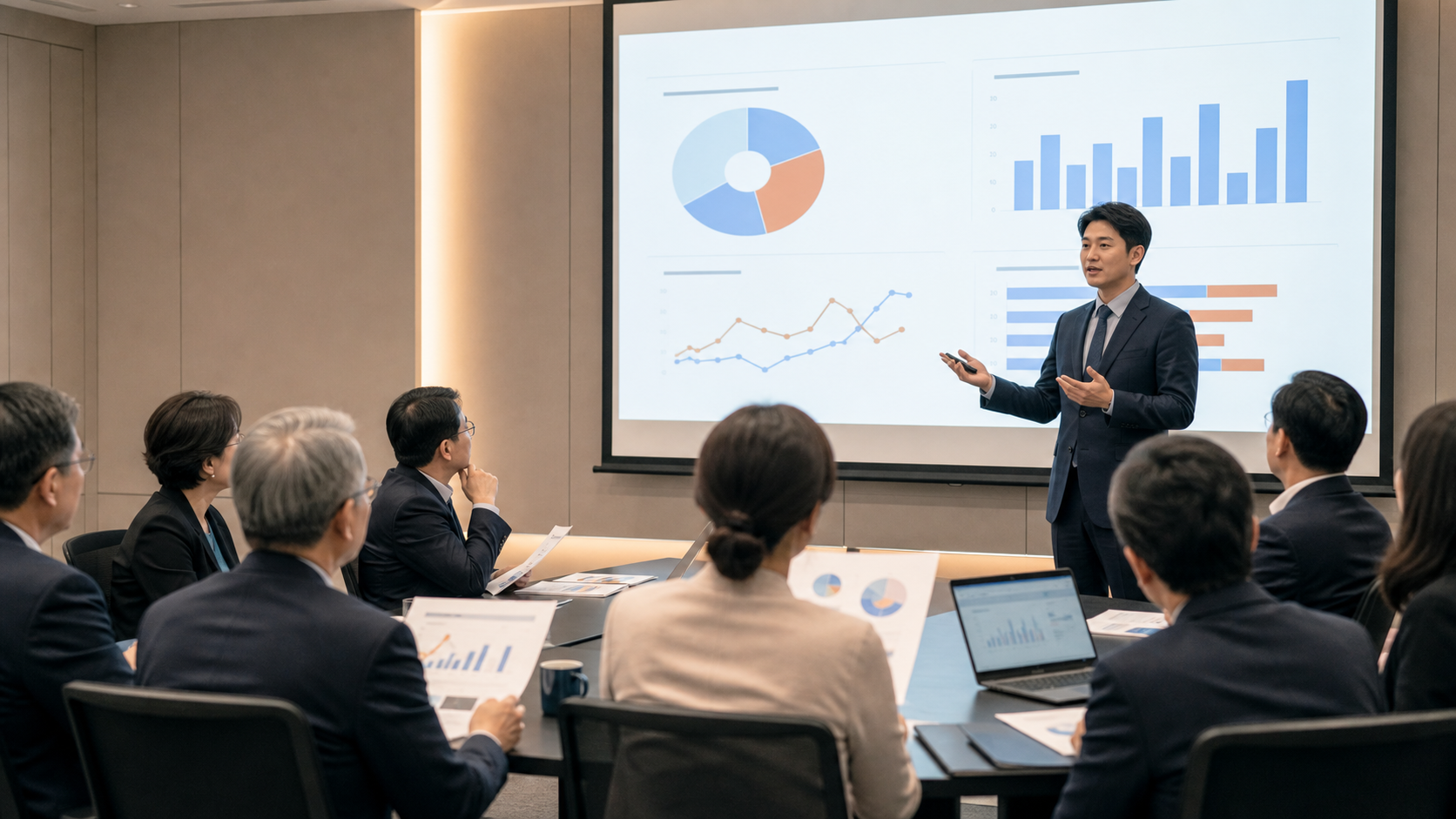 ESG 데이터 발표 이미지